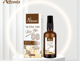 Xịt khử mùi thảo mộc 08 – Ngăn ngừa mùi hiệu quả, dưỡng sáng da vùng cánh